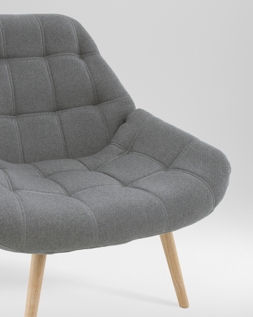 Кресло Олби Квадро серый