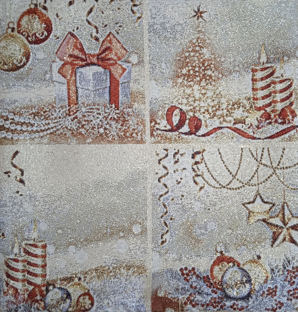 Набор декоративных гобеленовых чехлов Мерцание 38*38 4 шт