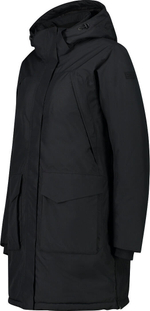 Куртка CMP Woman Coat Zip Hood, артикул 31K2976, цвет Nero (U901)