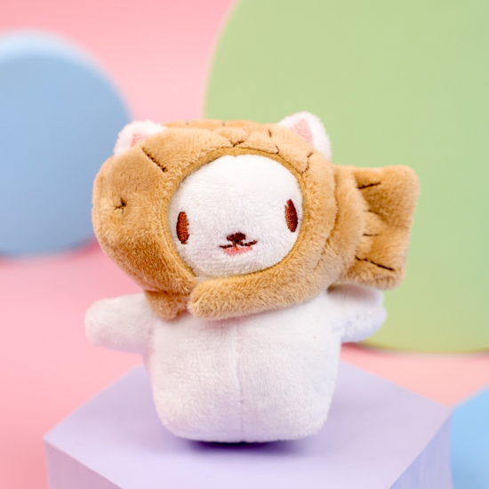 Мягкий брелок Рыбка-кот, 12см