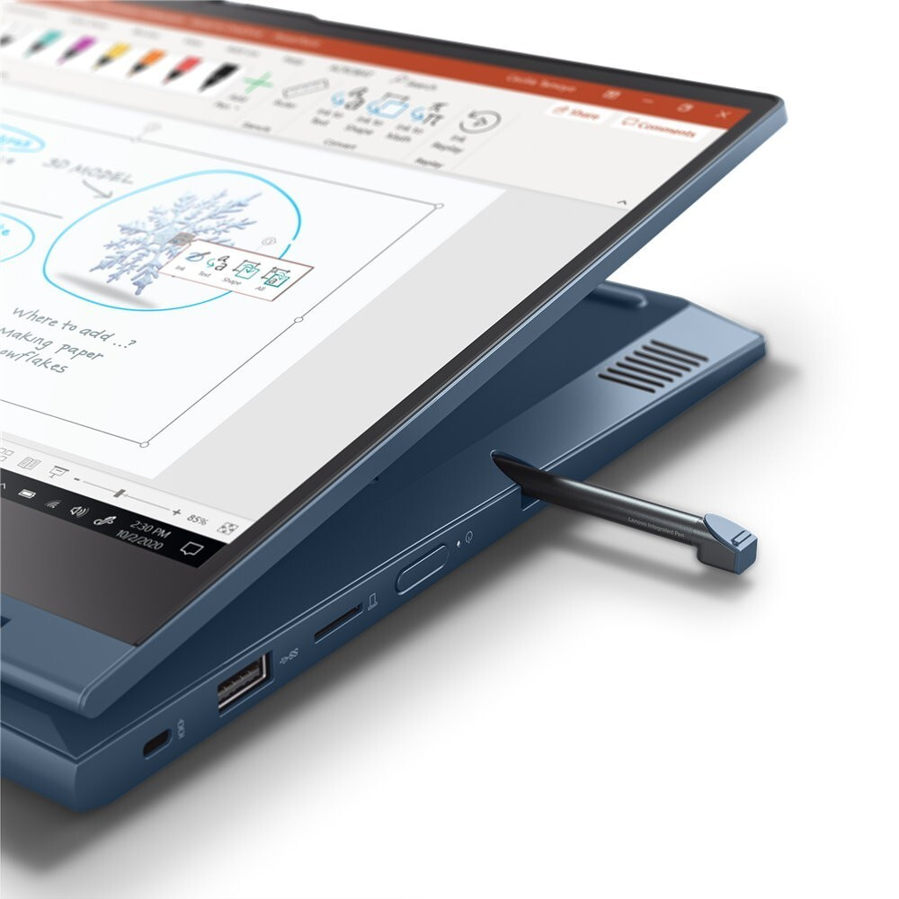 Ноутбук Lenovo ThinkBook 14s Yoga ITL Core i7 1165G7/16Gb/SSD512Gb/14&amp;quot;/IPS/Touch/FHD/TYPE-C AC Adapter/noOS/grey (20WE0031RU)