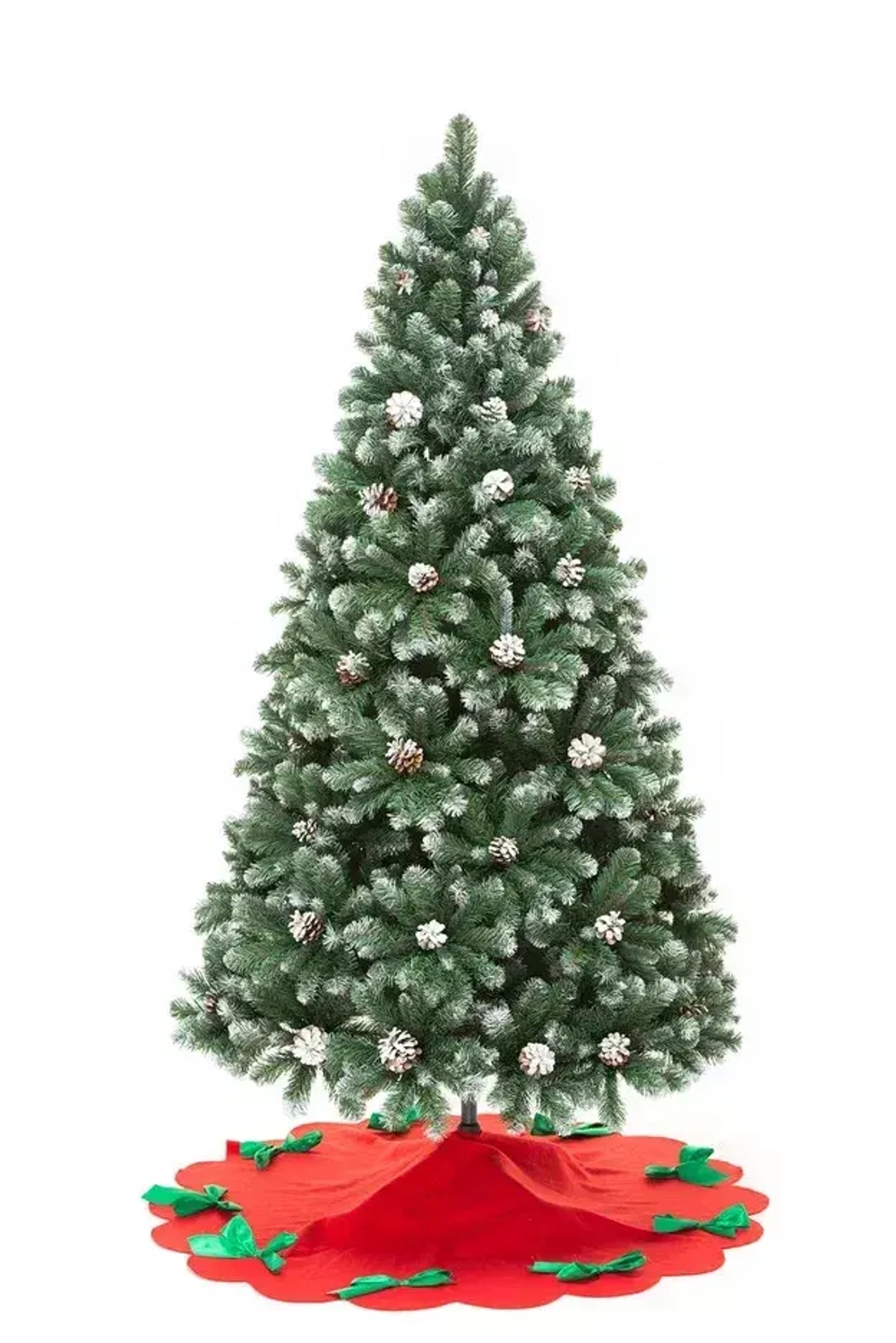 Искусственная елка Снежная королева заснеженная 120 см., мягкая хвоя, ЕлкиТорг (33120)