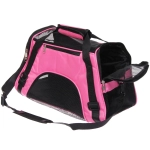 Сумка - переноска для животных «ЛЮБИМЫЙ БРО», цвет розовый, размер S, 42*19,5*23см/до 5кг (Пакет и Лейбл)