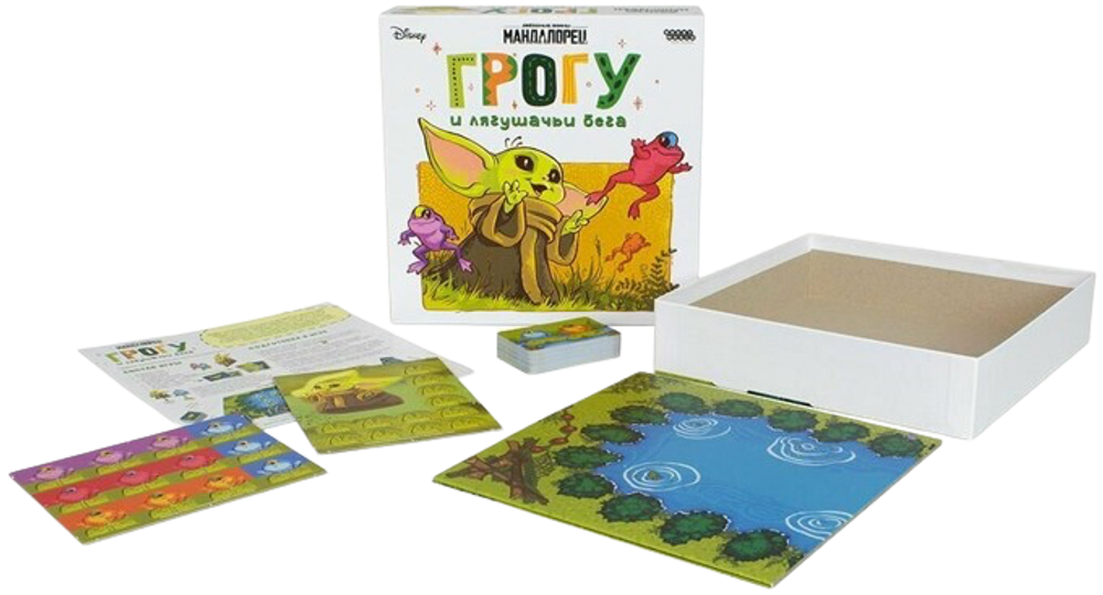 Настольная игра Мандалорец: Грогу и лягушачьи бега