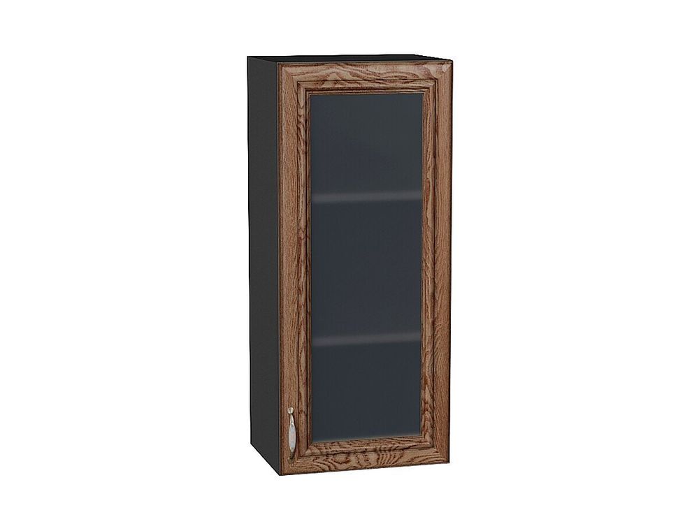 Шкаф верхний с 1-ой остекленной дверцей Шале