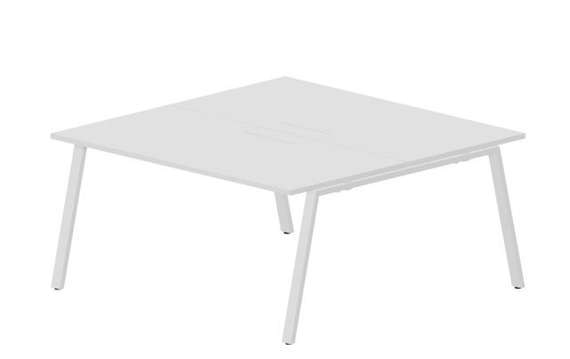 Составной стол Arena на 2 рабочих места 1580х1566х750мм (меламиновые аутлеты)