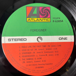 Винтажная виниловая пластинка LP Foreigner (Japan 1980) (Blue Obi) Long, Long Way From Home