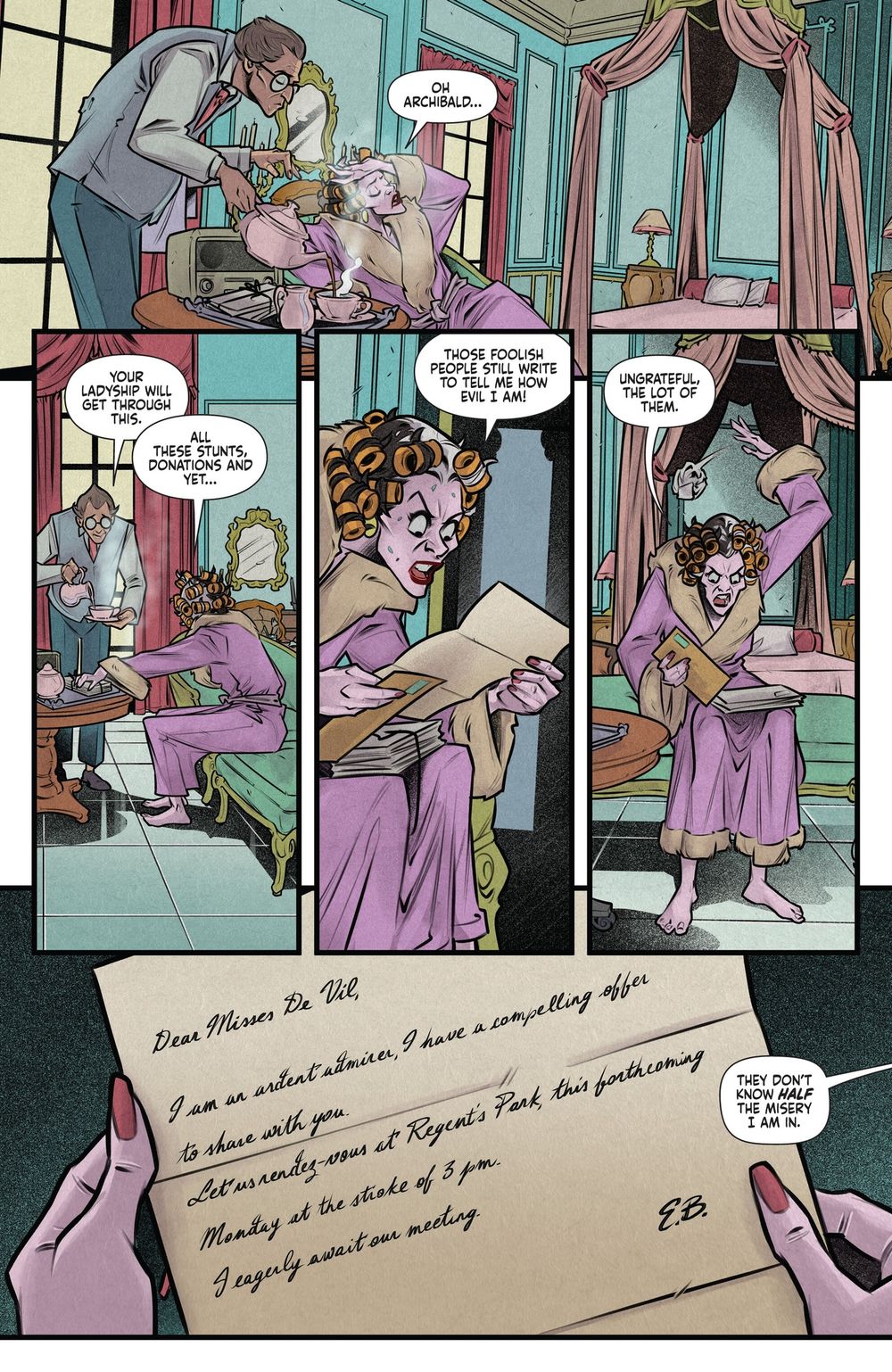 Комикс Disney Villains Cruella De Vil #1