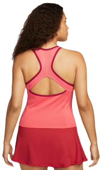 Женский топ теннисный Nike Court Dri-Fit Slam Top - красный