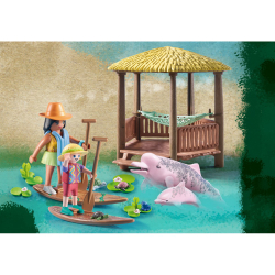 Playmobil - Wiltopia Экспедиция с речными дельфинами 71143