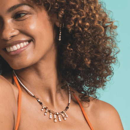 Серьги Coeur de Lion Brown 4200/21-1100