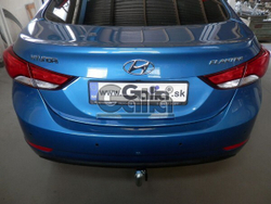 Фаркоп оцинкованный Galia H099C для Hyundai Elantra 2011-2016(паспорт и сертификат в комплекте)(без электрики)