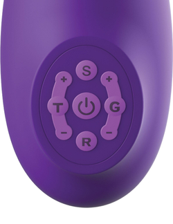 Фиолетовая помпа-вибратор Ultimate Pleasure Pro Plus