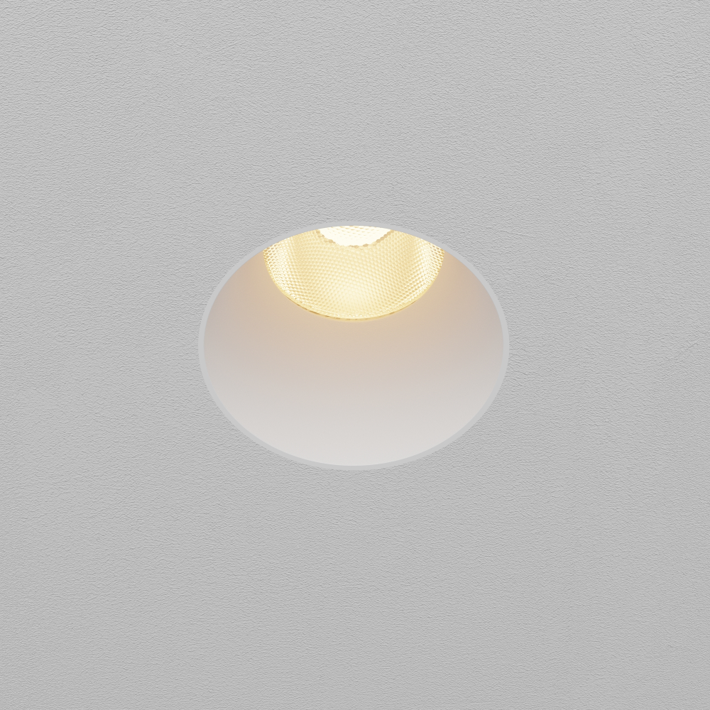 Встраиваемый светодиодный светильник Maytoni Dip DL122-15W-2.7K-TRS-W