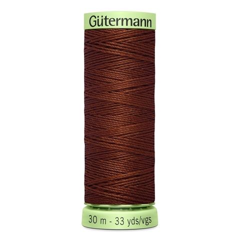 Нить Top Stitch 30/30 м для декоративной отстрочки, Gutermann, 230 трюфельный