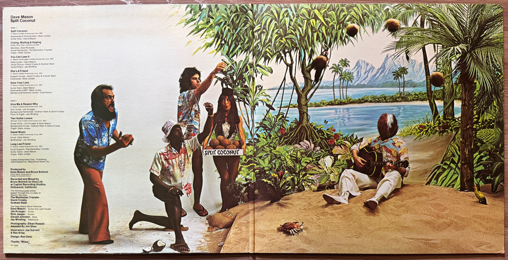 Dave Mason ‎– Split Coconut (США 1975г.)