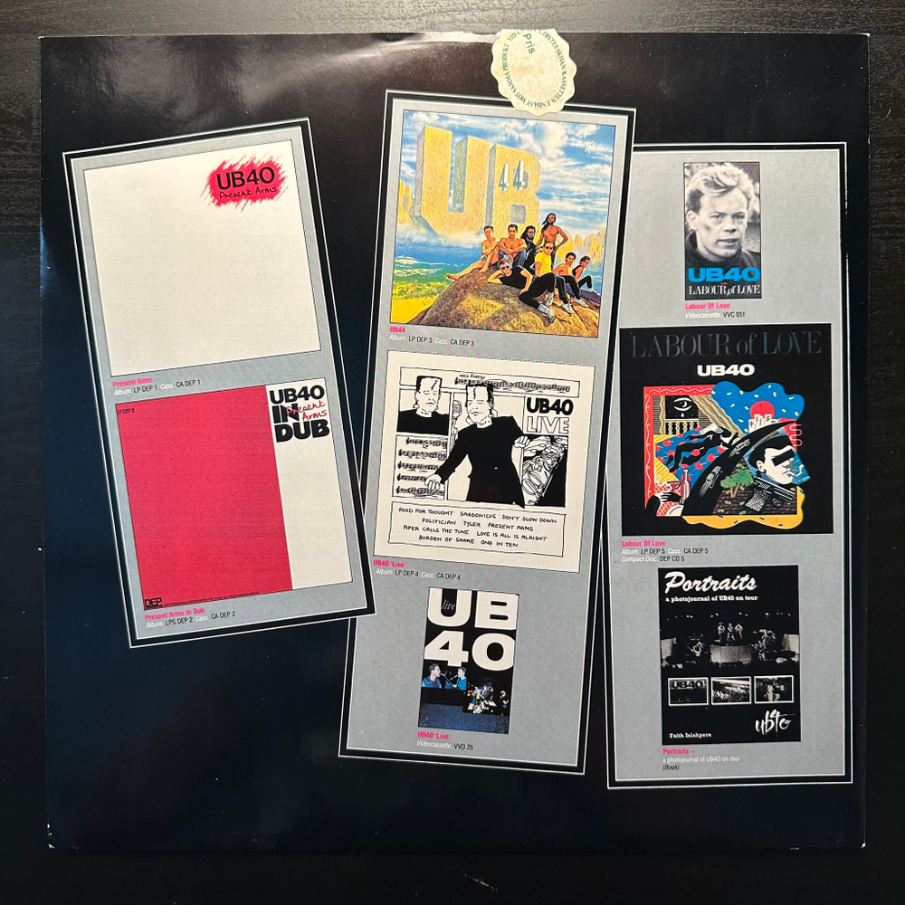 UB40 - Geffery Morgan (Англия 1984г.)