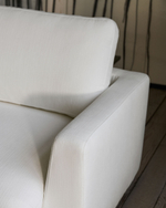 Диван La Forma (ex Julia Grup) Gala 6-местный белого цвета 390 см