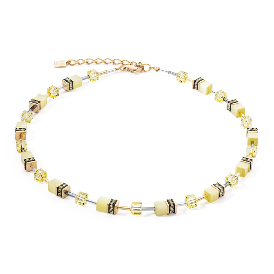 Колье Coeur de Lion Light yellow 4020/10-0120