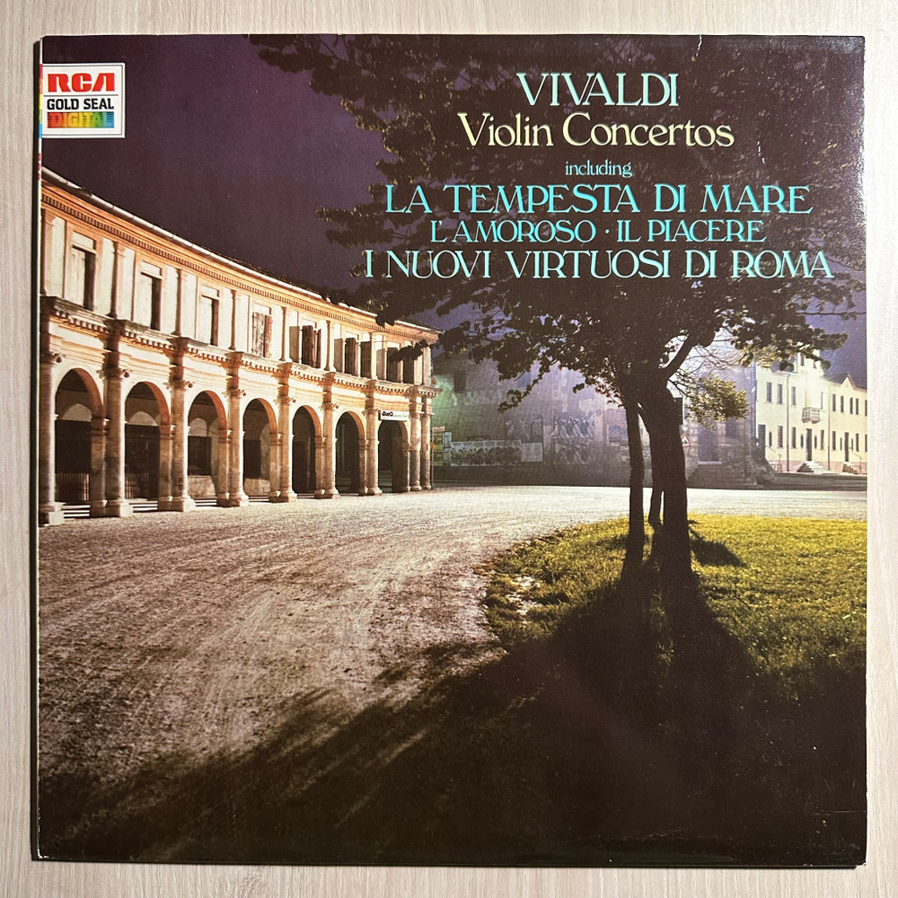 Вивальди - Шесть скрипичных концертов (Италия 1983г.)