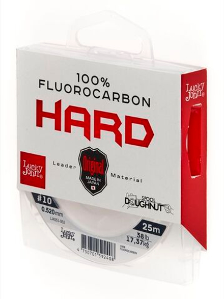 Леска LUCKY JOHN Fluorocarbon Hard 30 м – 0,52 мм