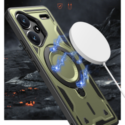 Чехол Magneto Case с кольцом для Xiaomi Redmi Note 13 Pro+