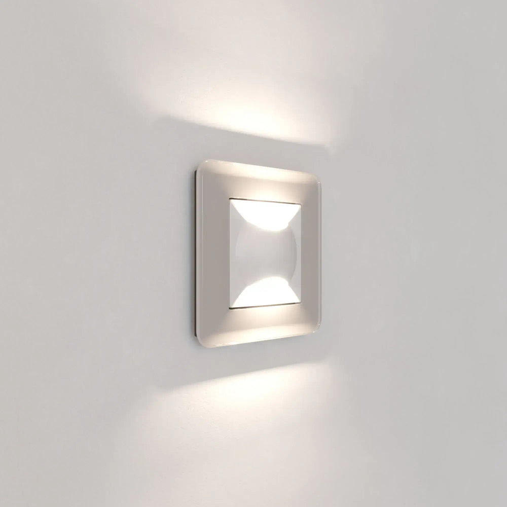 Встраиваемая LED подсветка МУН (белый матовый) W1154501