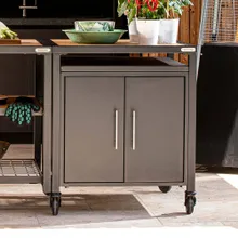 Дополнительная секция-тумба Expansion Cabinet для модульной подставки для гриля Big Green Egg