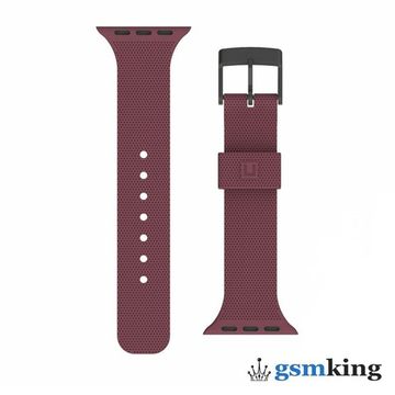 UAG DOT Textured Silicone Strap for Apple Watch 42|44|45mm Aubergine (Баклажановый)19249K314747