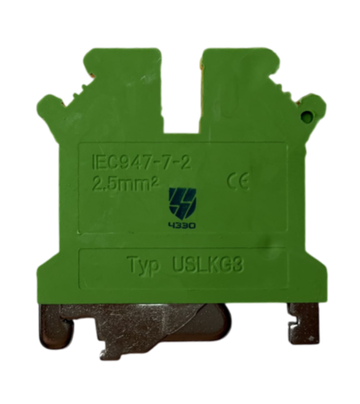 Клемма (клеммник) заземления USLKG-3 0,2-2,5мм2