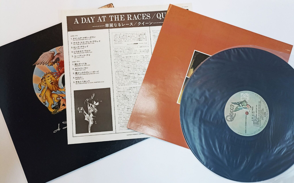 Винтажная виниловая пластинка LP Queen A Day At The Races (Japan 1976) (No Obi)