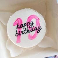 Бенто-торт «Happy birthday с цифрой»