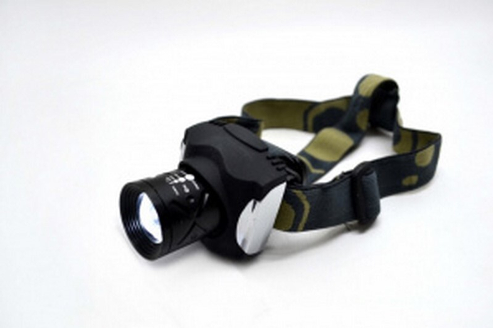 Фонарик налобный LED сверхяркий T-109 (1L, 1*18650, ZOOM, Т6)