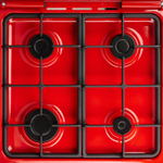 Газовая плита DE LUXE 5040.40г (кр) ЧР-017