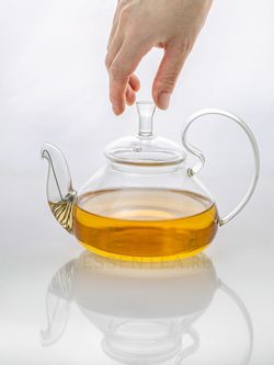 чайник стеклянный 600 мл