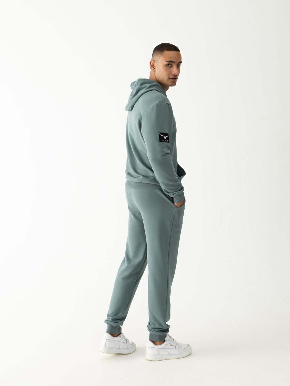 Костюм мужской спортивный (без начеса). Полынь