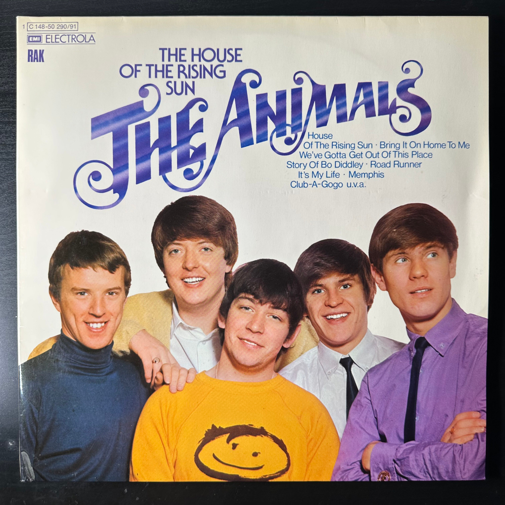 The Animals ‎– The House Of The Rising Sun 2LP (Германия 1972г.)