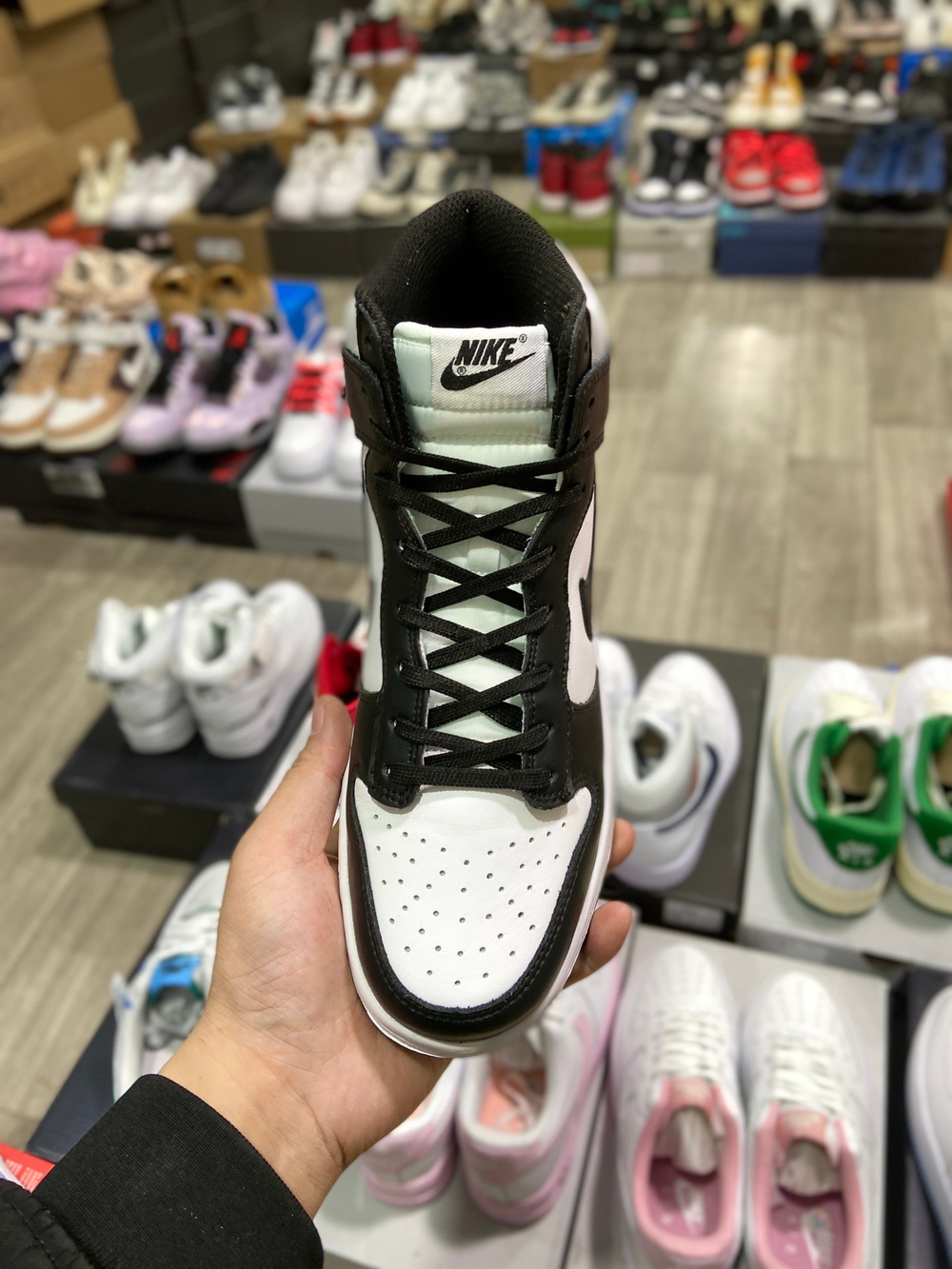 Nike Dunk High Black White (2021)