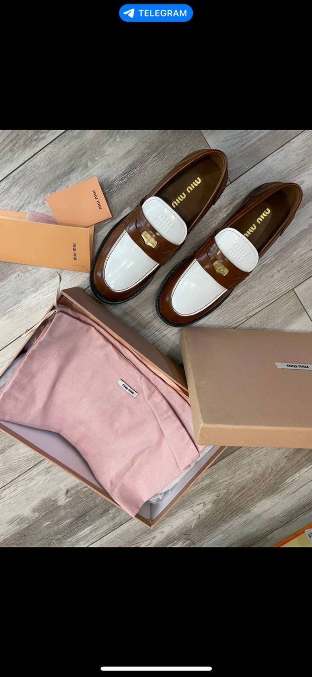 Лоферы Miu Miu