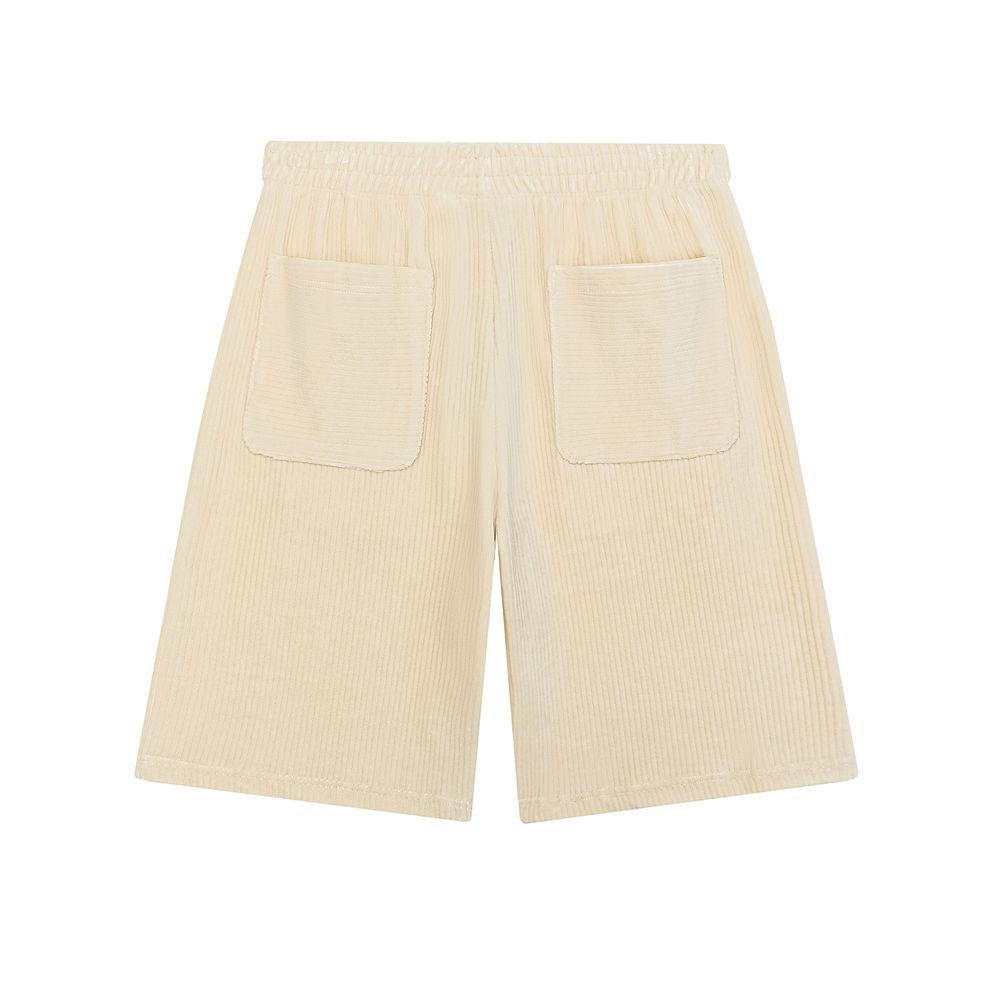 Шорты Ymkashix велюровые  белые