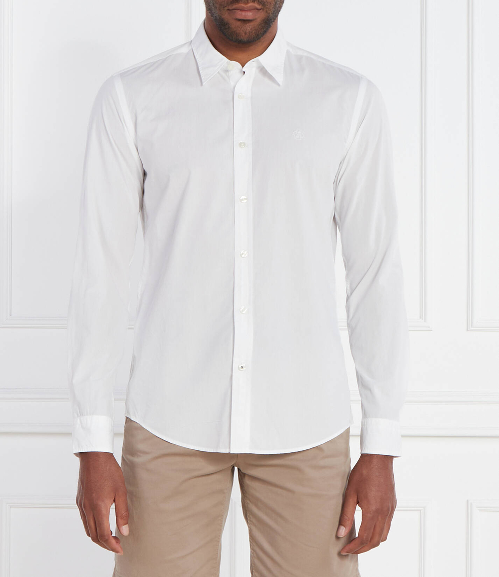 Рубашка S-ROAN-kent-E-C1-242 BOSS BLACK - белый(50514442)