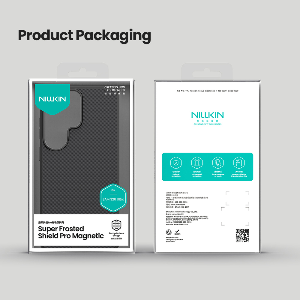 Чехол c MagSafe для смартфона Samsung Galaxy S26 Ultra, серия Super Frosted Shield Pro Magnetic от Nillkin