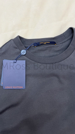 Графитовая футболка Louis Vuitton Inside Out
