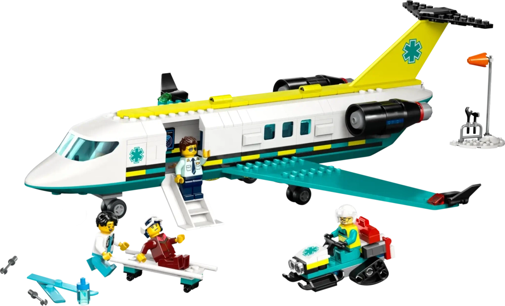 Конструктор LEGO City 60465 Самолет экстренной воздушной помощи