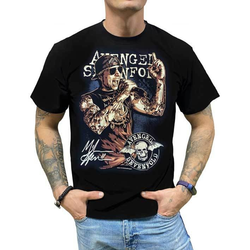 Футболка Avenged Sevenfold (Солист) (M)