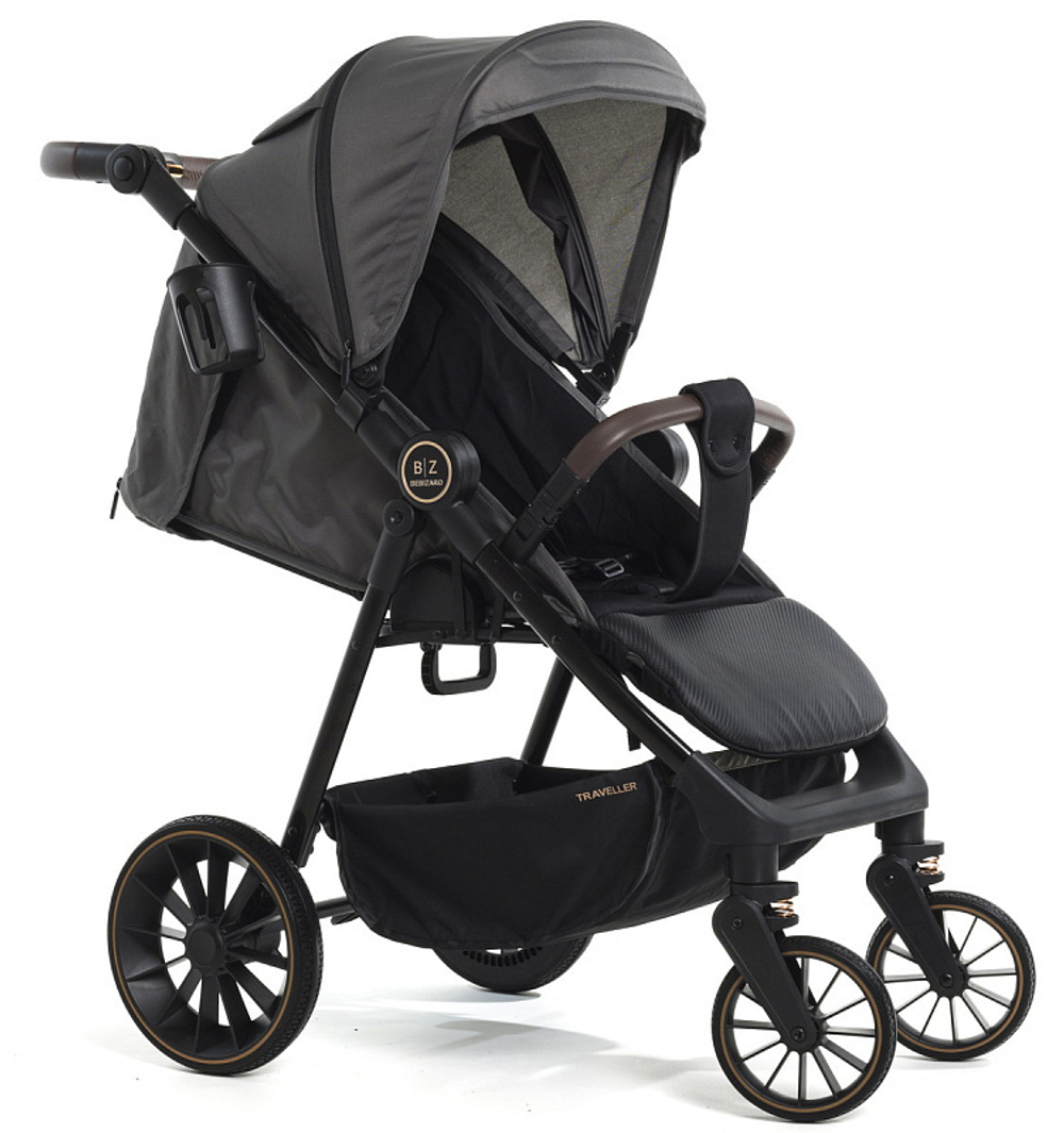 Прогулочная коляска Bebizaro Traveller BD211 (BZBE/02) Graphite