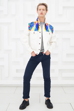 LIGVIANNI Джинсовая куртка Denim Jacket Canvas