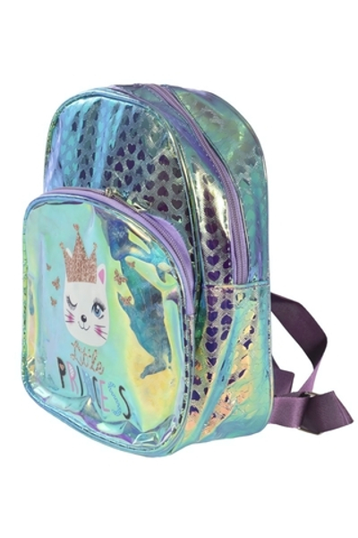 Рюкзак детский, ПВХ, 23*18, 5см, 1отделение, 1карман, 3цвета микс