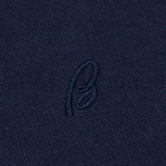 Мужская синяя рубашка Brioni изо льна