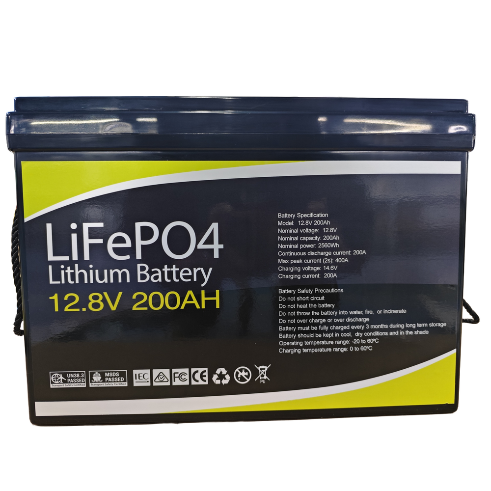 Аккумулятор 12.8v 200Ah LiFePO4 2560Wh